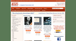 Desktop Screenshot of musicandarts.com